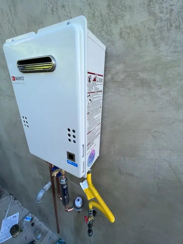 Tankless water heater installation for Trumbauersville homes